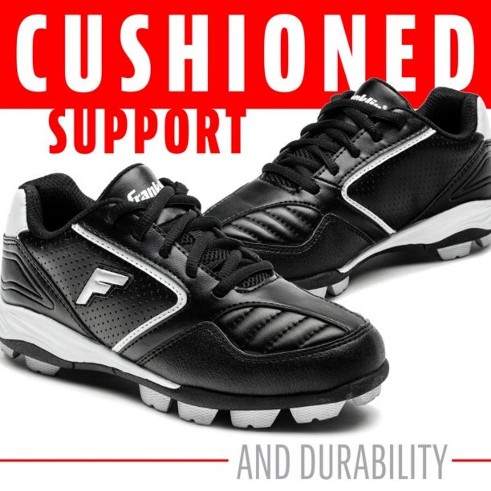 Franklin Sports Tournament Baseball Cleat Youth - Picture 2 of 5